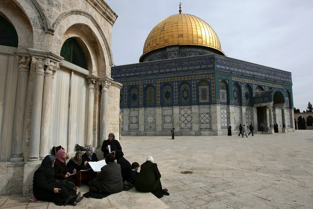 Qubbet'us Sahra in Jerusalem - Palestine